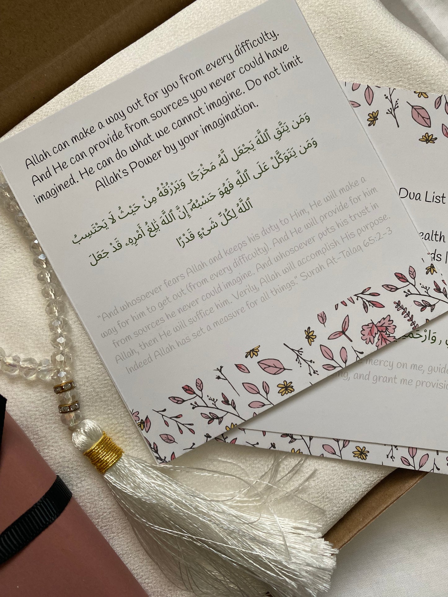 Well-being reminder cards