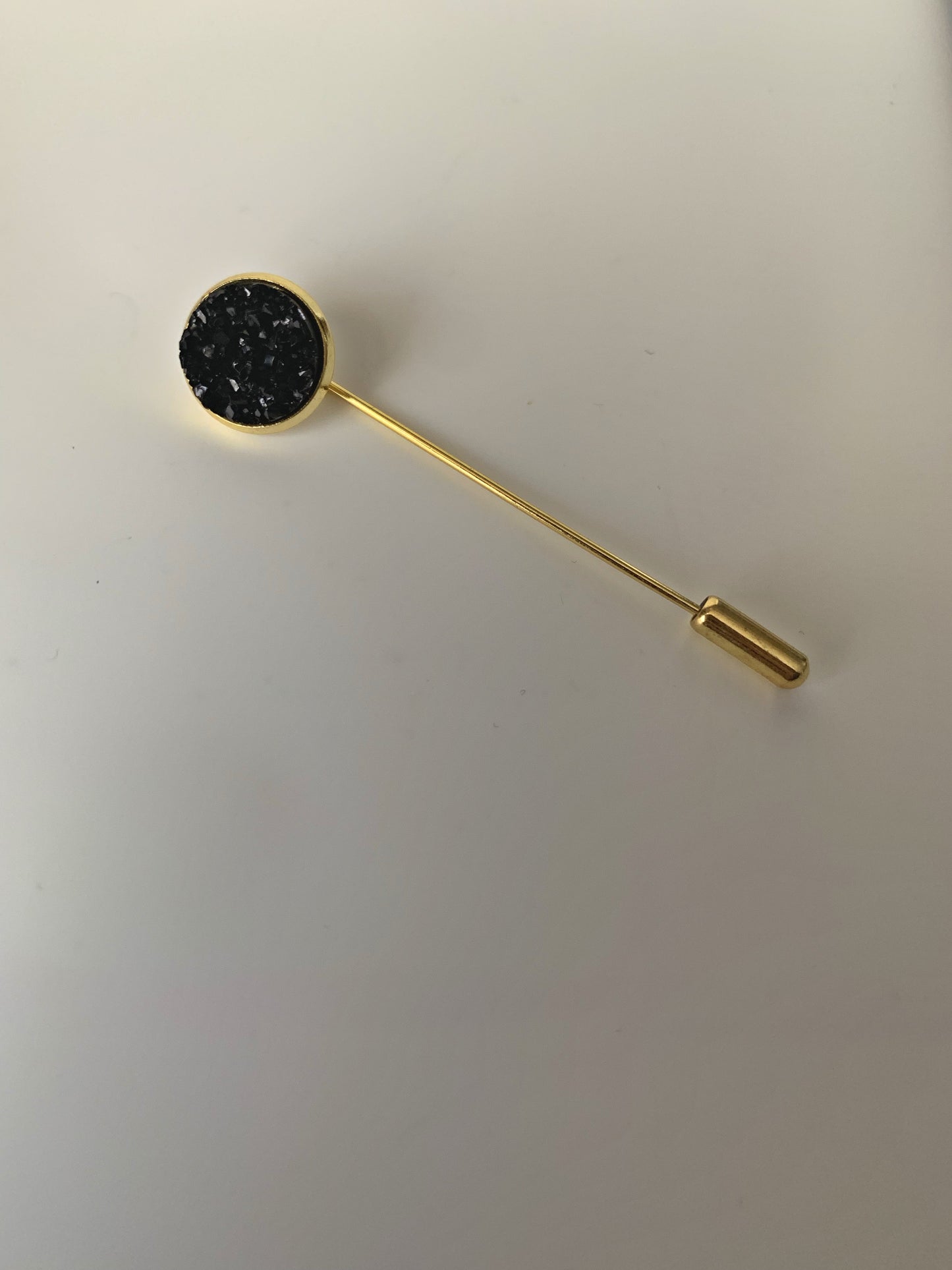 Lapel pin black light