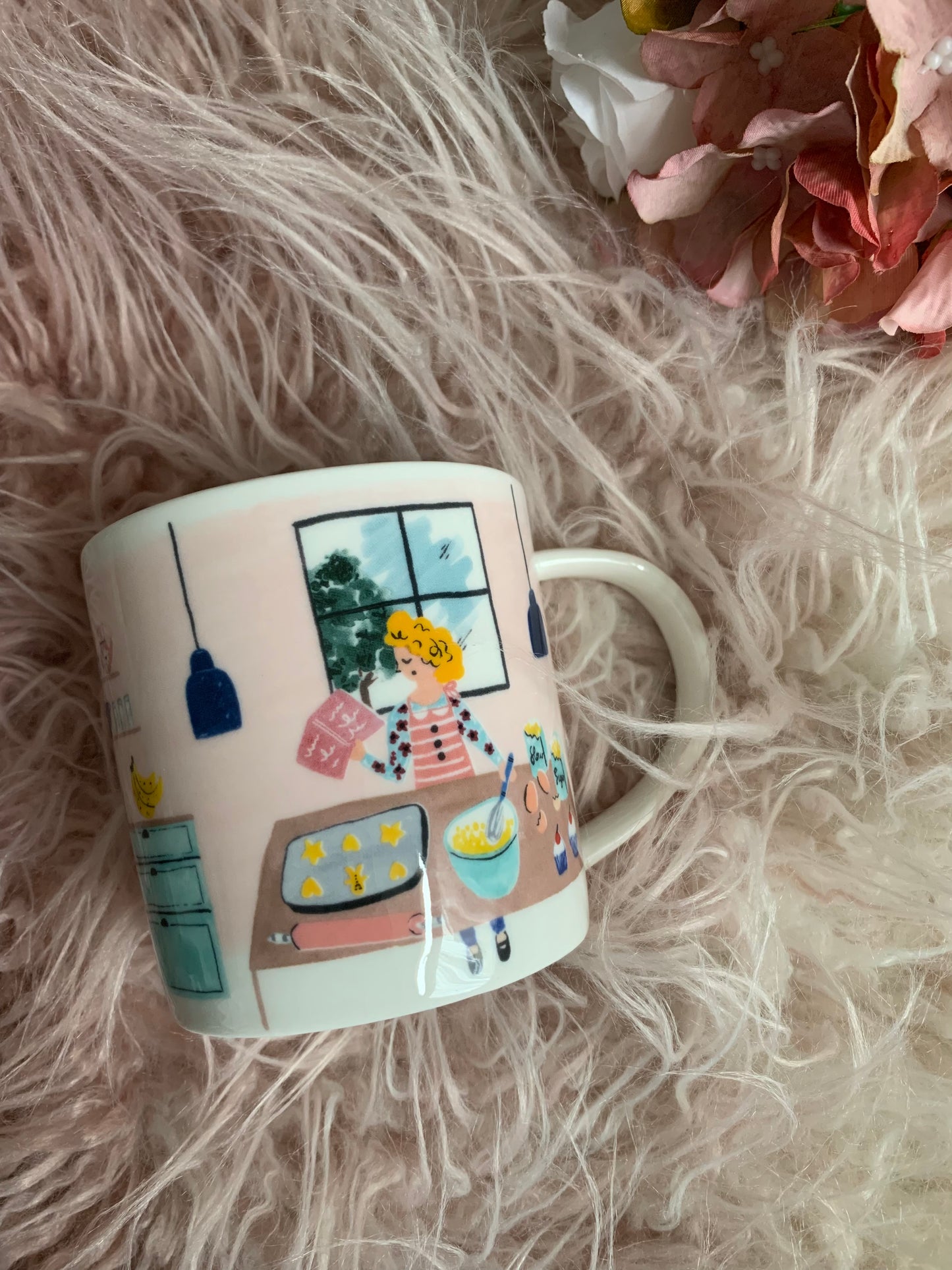 Baking love mug