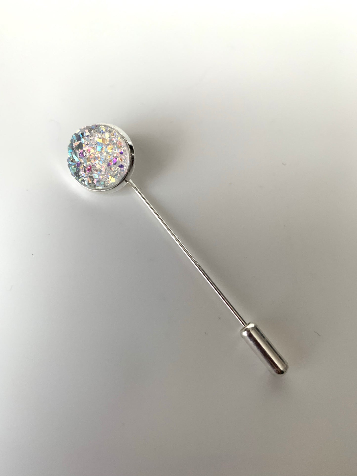 Lapel pin fairy dust
