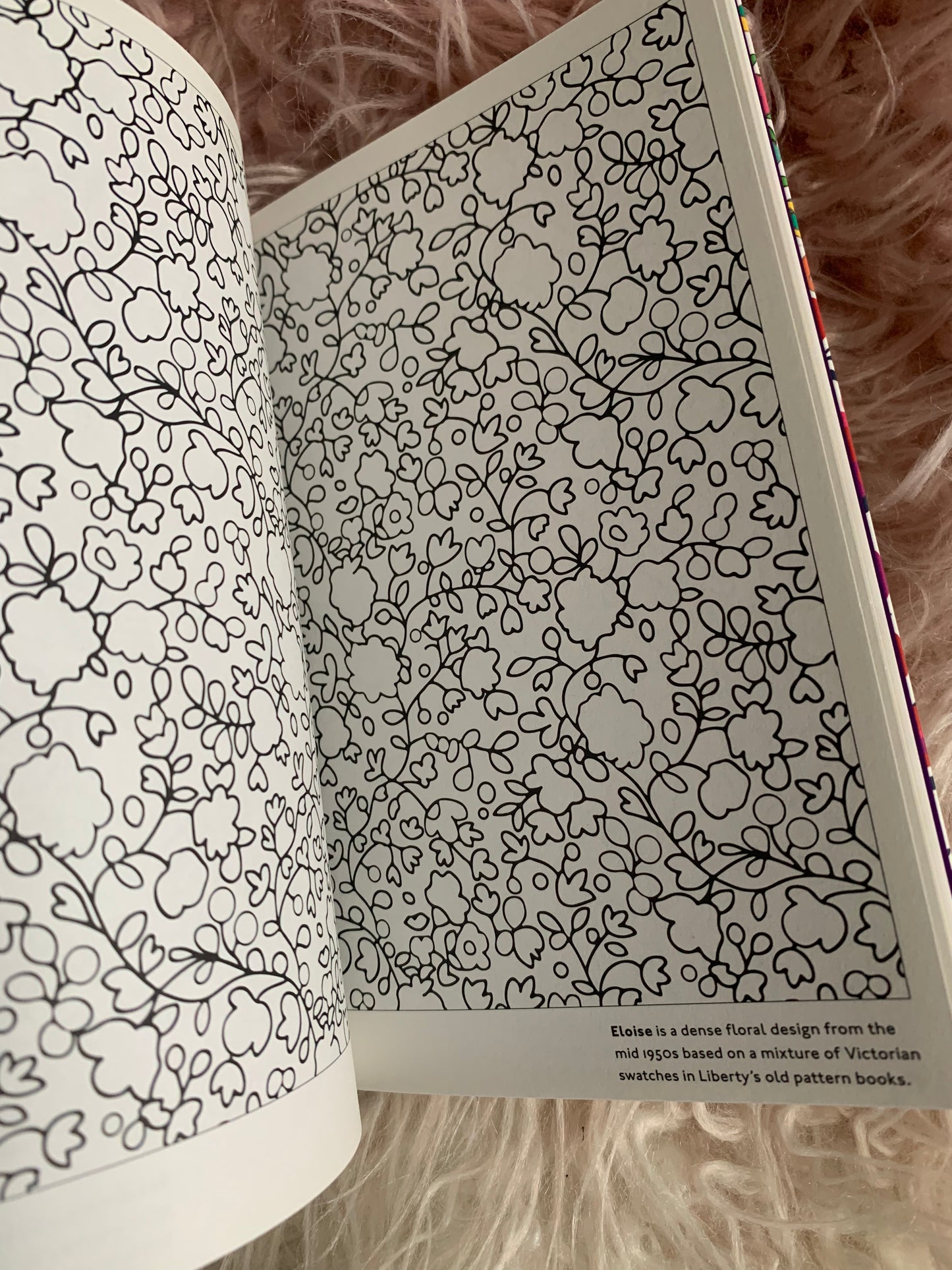 Liberty colouring book