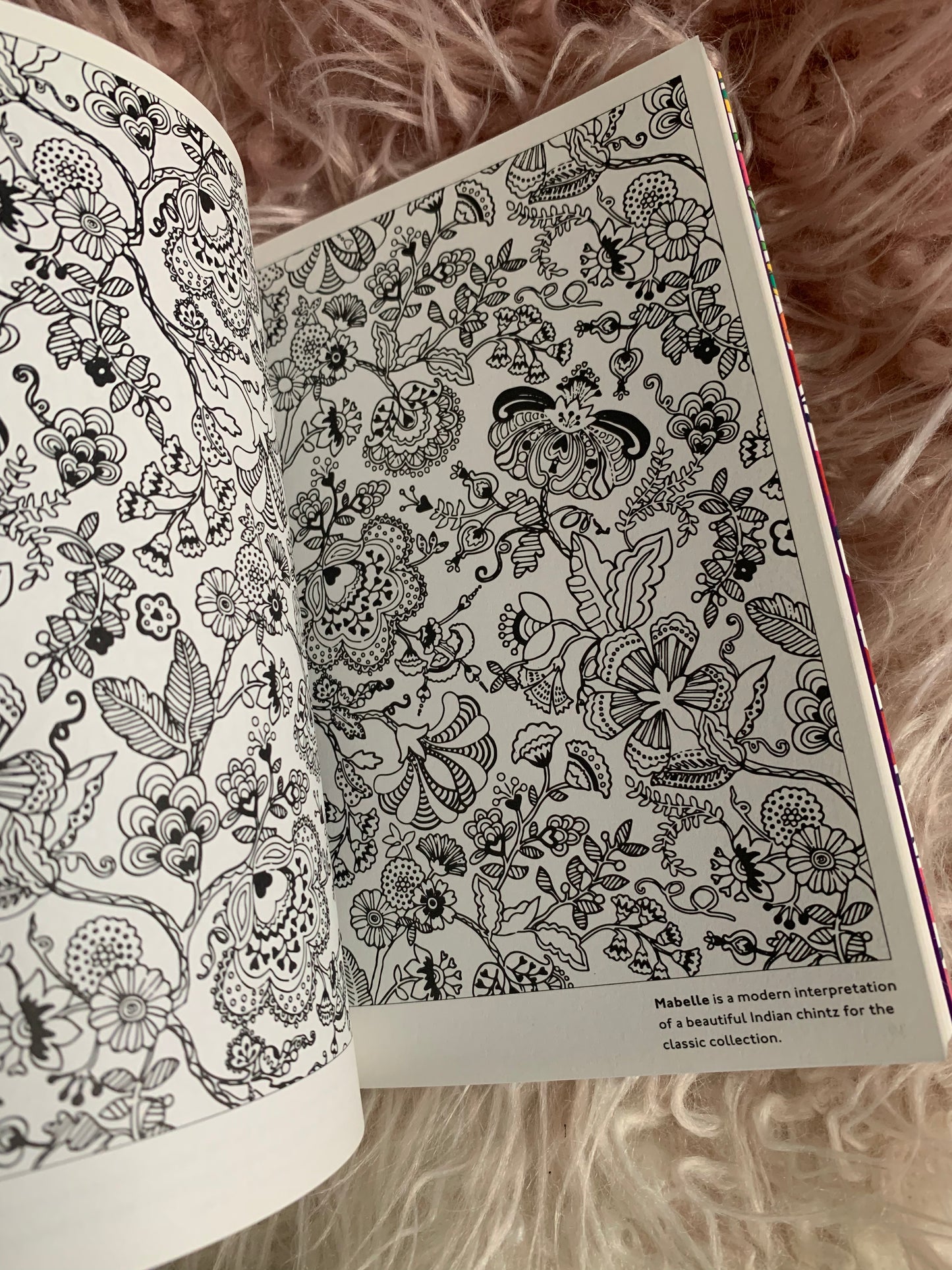 Liberty colouring book