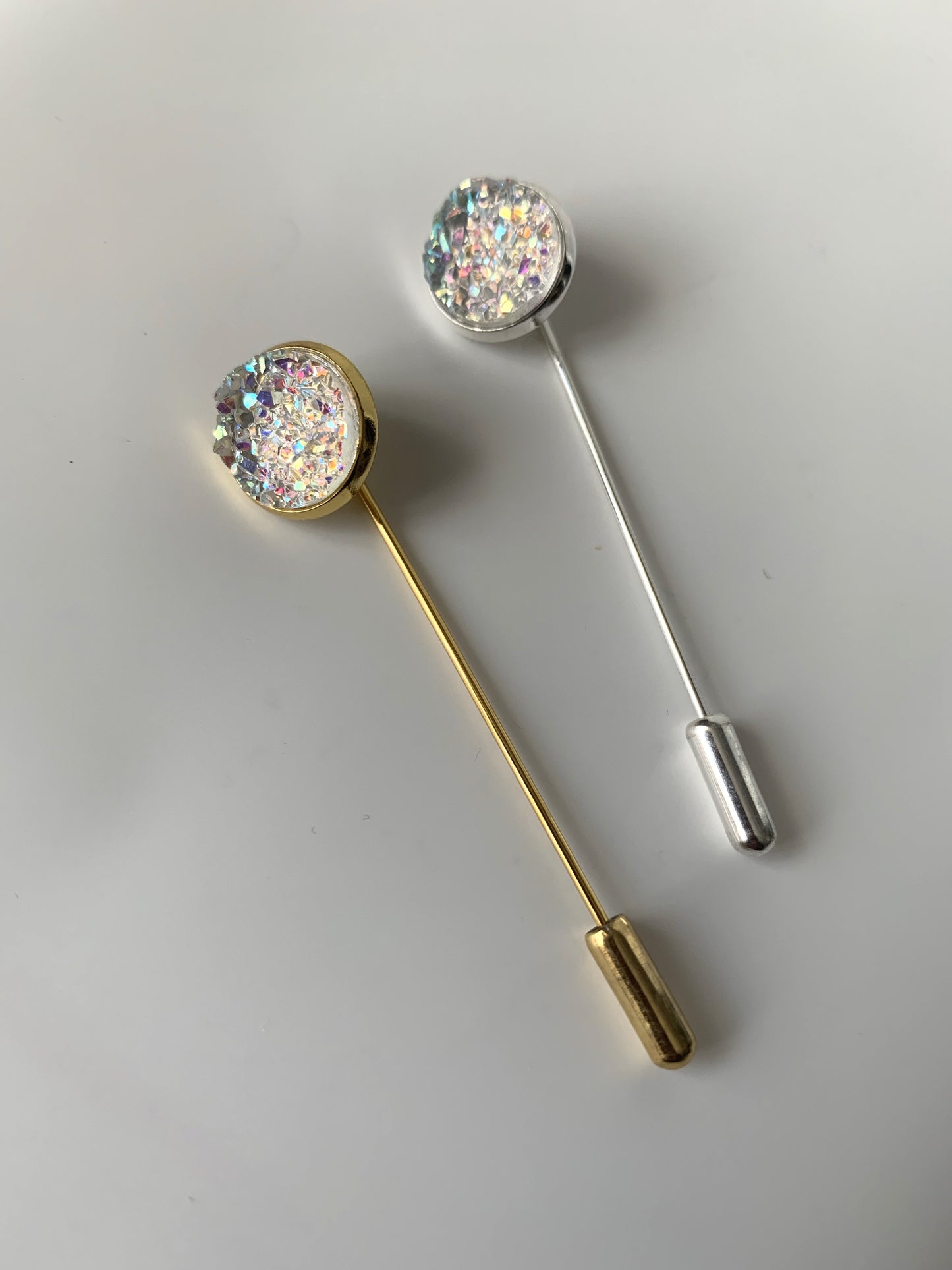 Lapel pin fairy dust