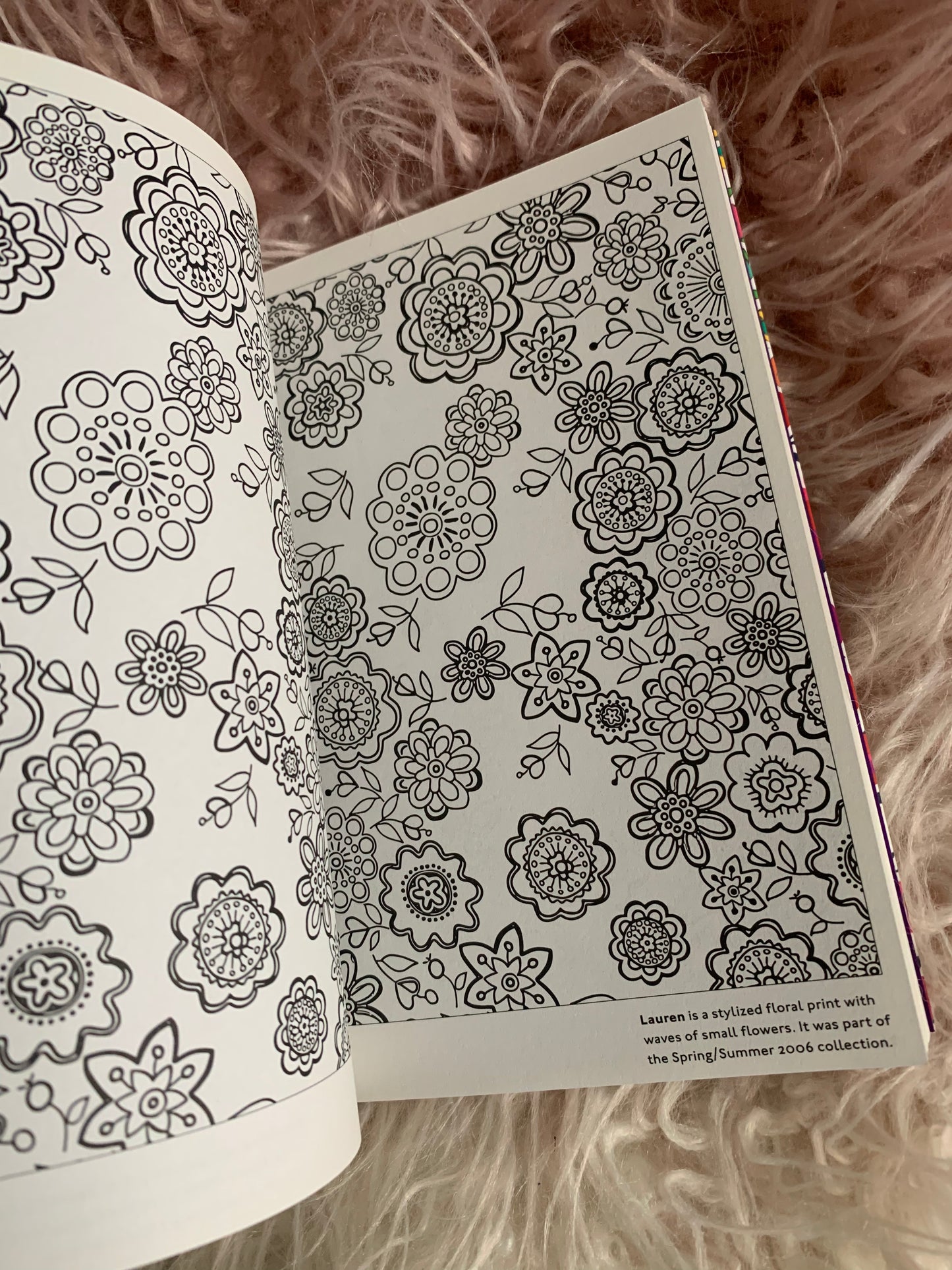 Liberty colouring book