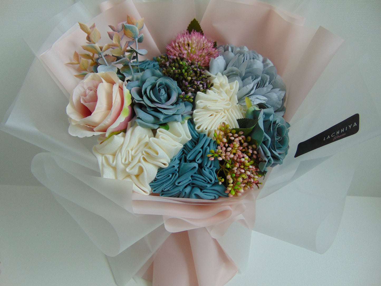 Hijab Bouquet True Teal Love