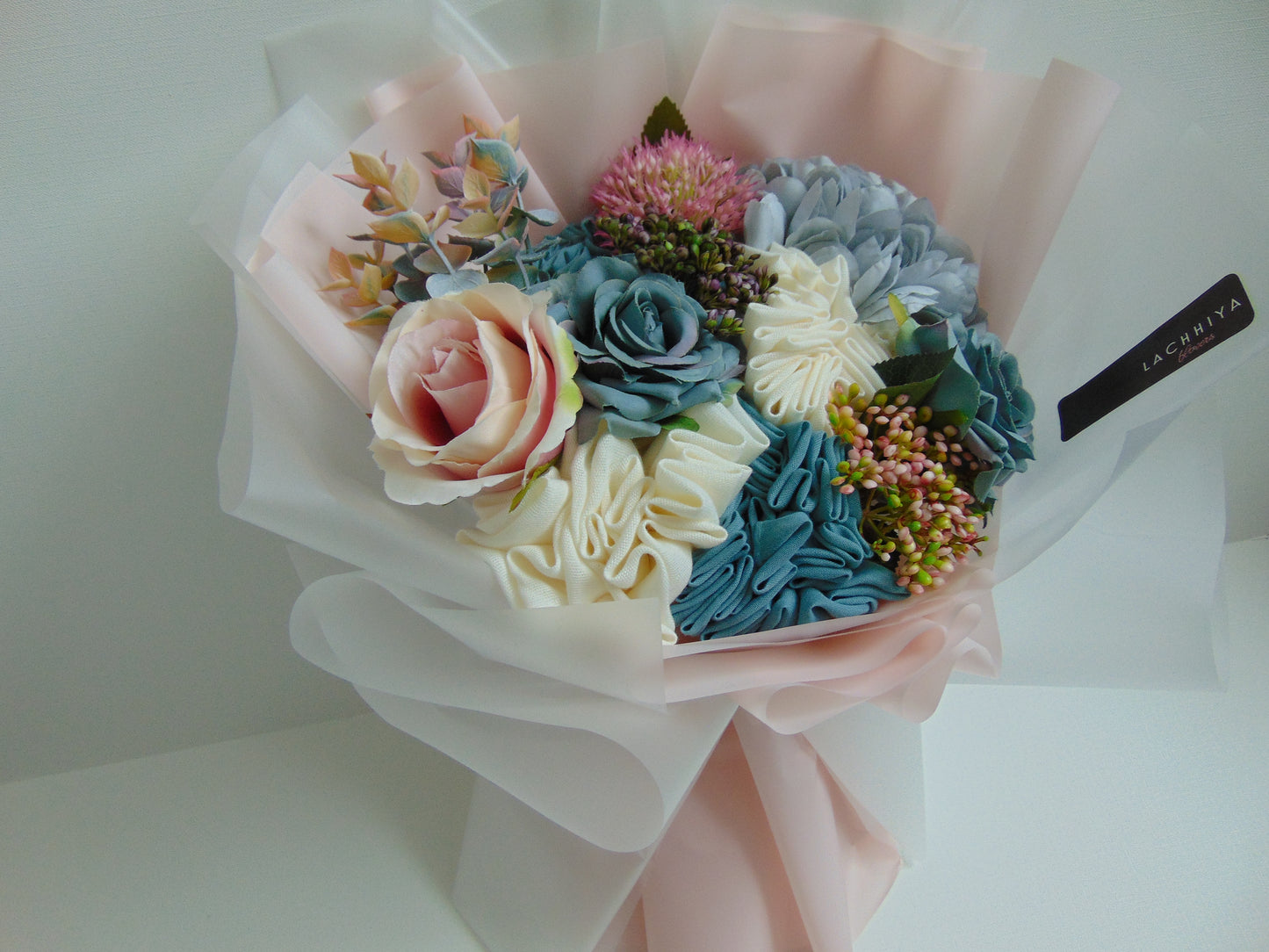 Hijab Bouquet True Teal Love