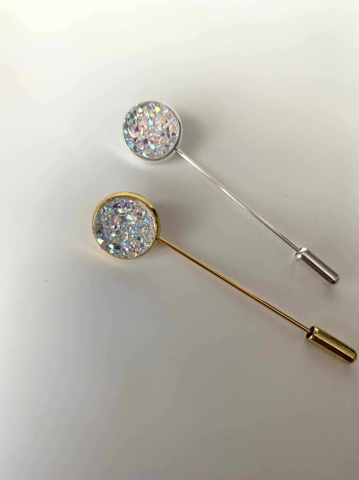 Lapel pin fairy dust