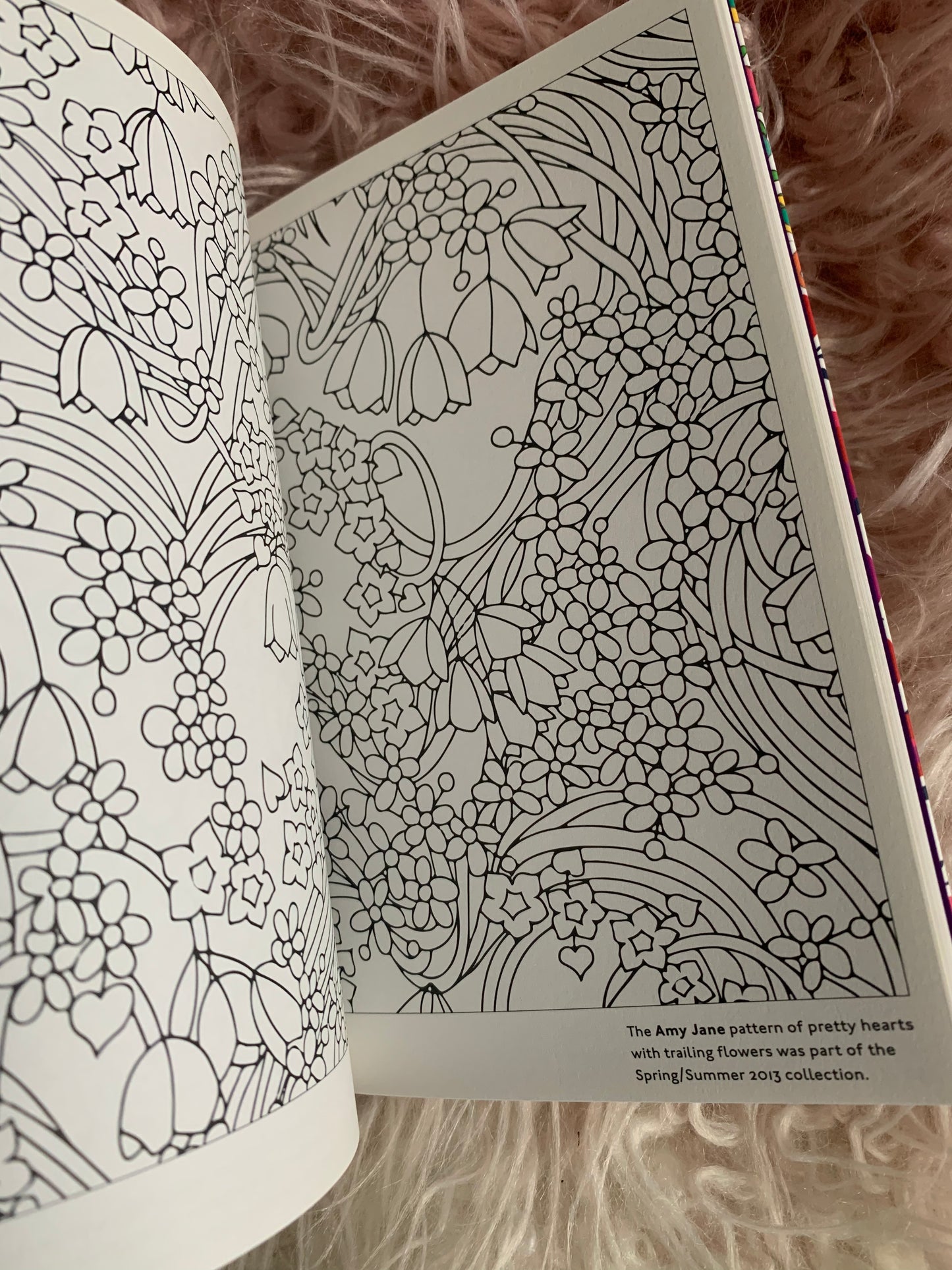 Liberty colouring book
