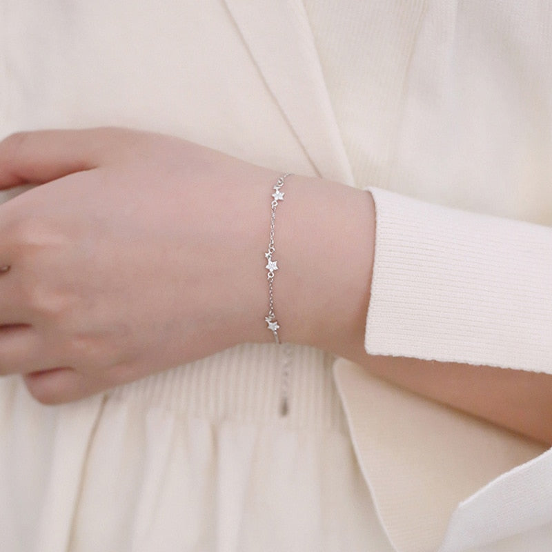 Sister with rose gold stars