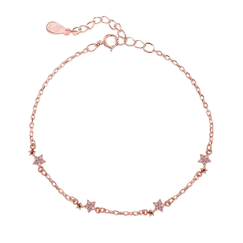 Sister with rose gold stars