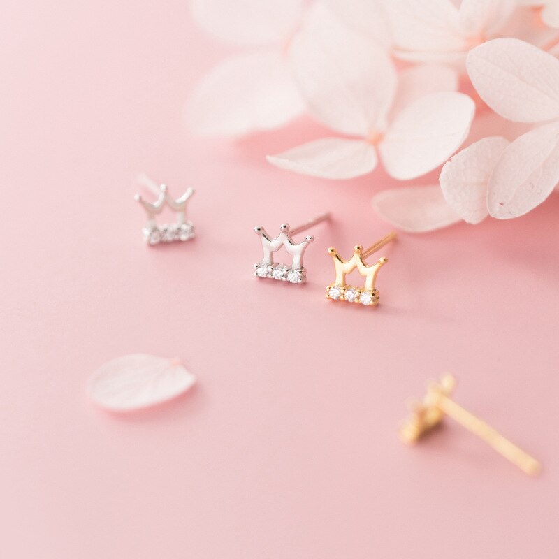 Congratulations with crown studs