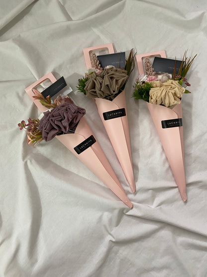 Scarf hijab bouquet gift of flower bouquet wedding gift idea for mother day floral gift for best friend birthday islamic gift for eid umrah