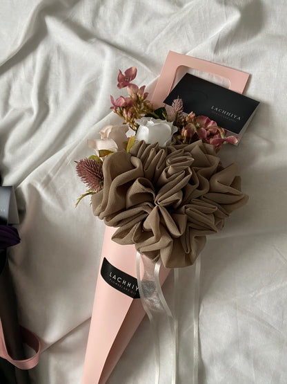 Scarf hijab bouquet gift of flower bouquet wedding gift idea for mother day floral gift for best friend birthday islamic gift for eid umrah