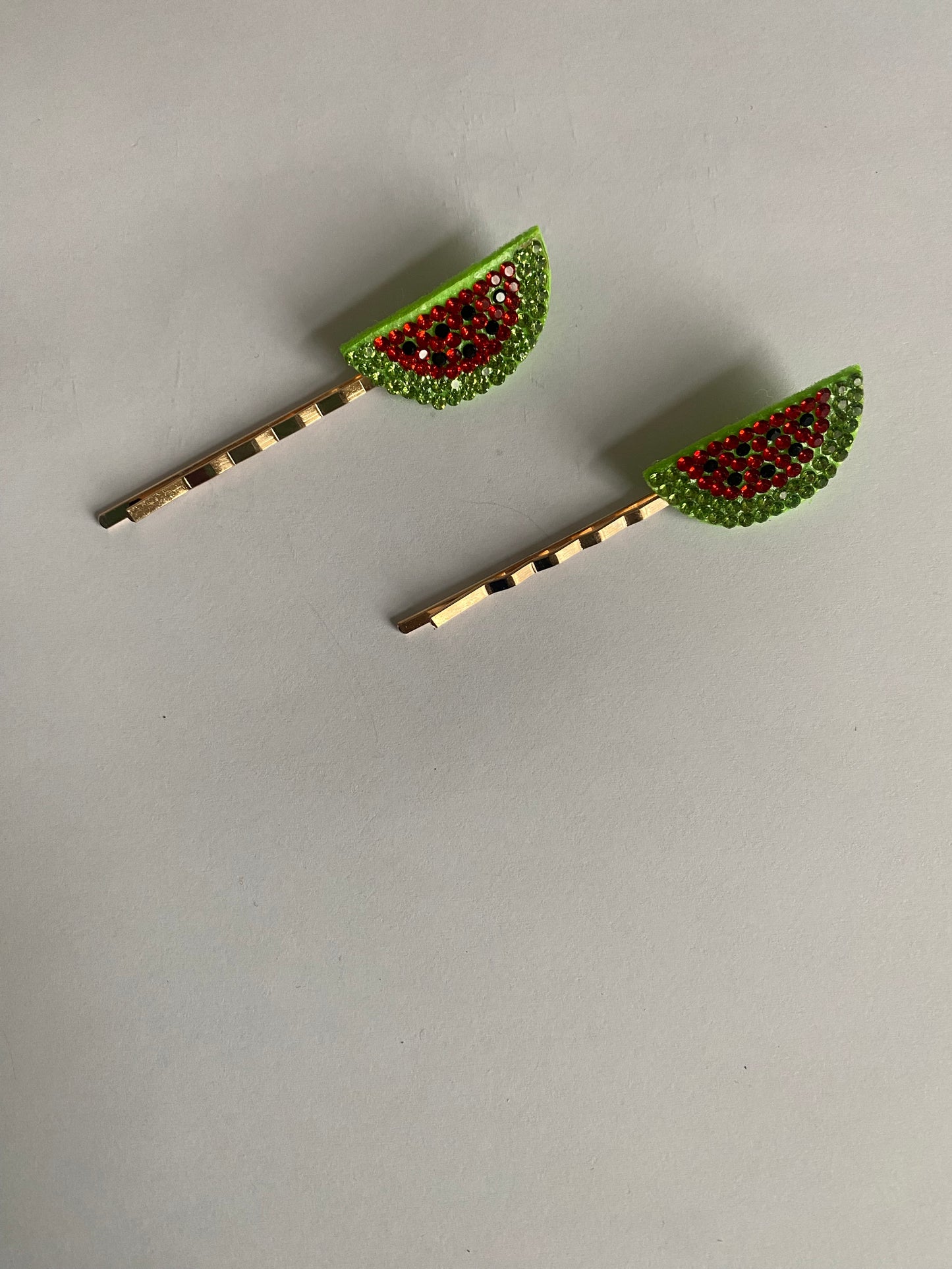 Watermelon hairpins