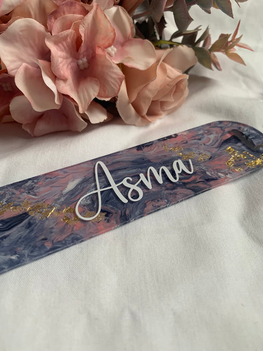 Personalised Bookmark Faded skies