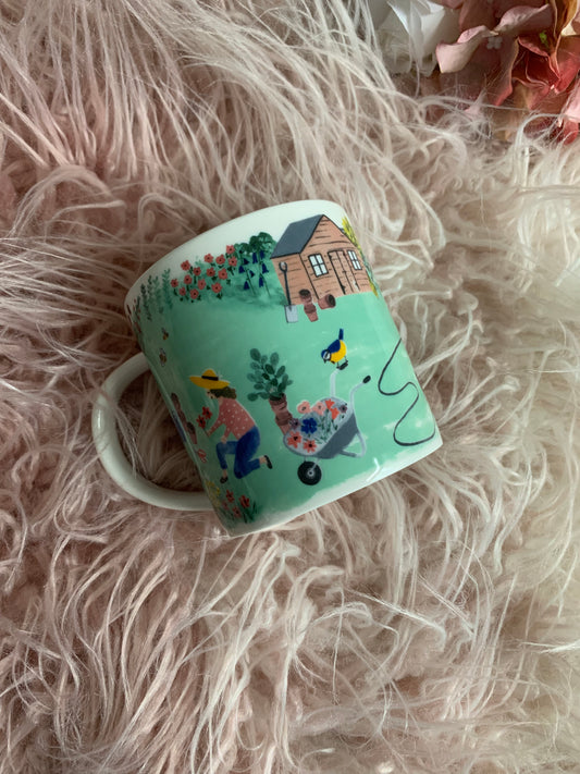 Gardening love mug