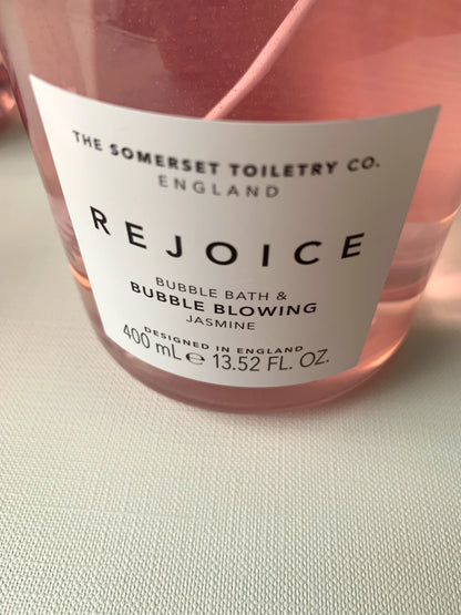 Rejoice bubble bath