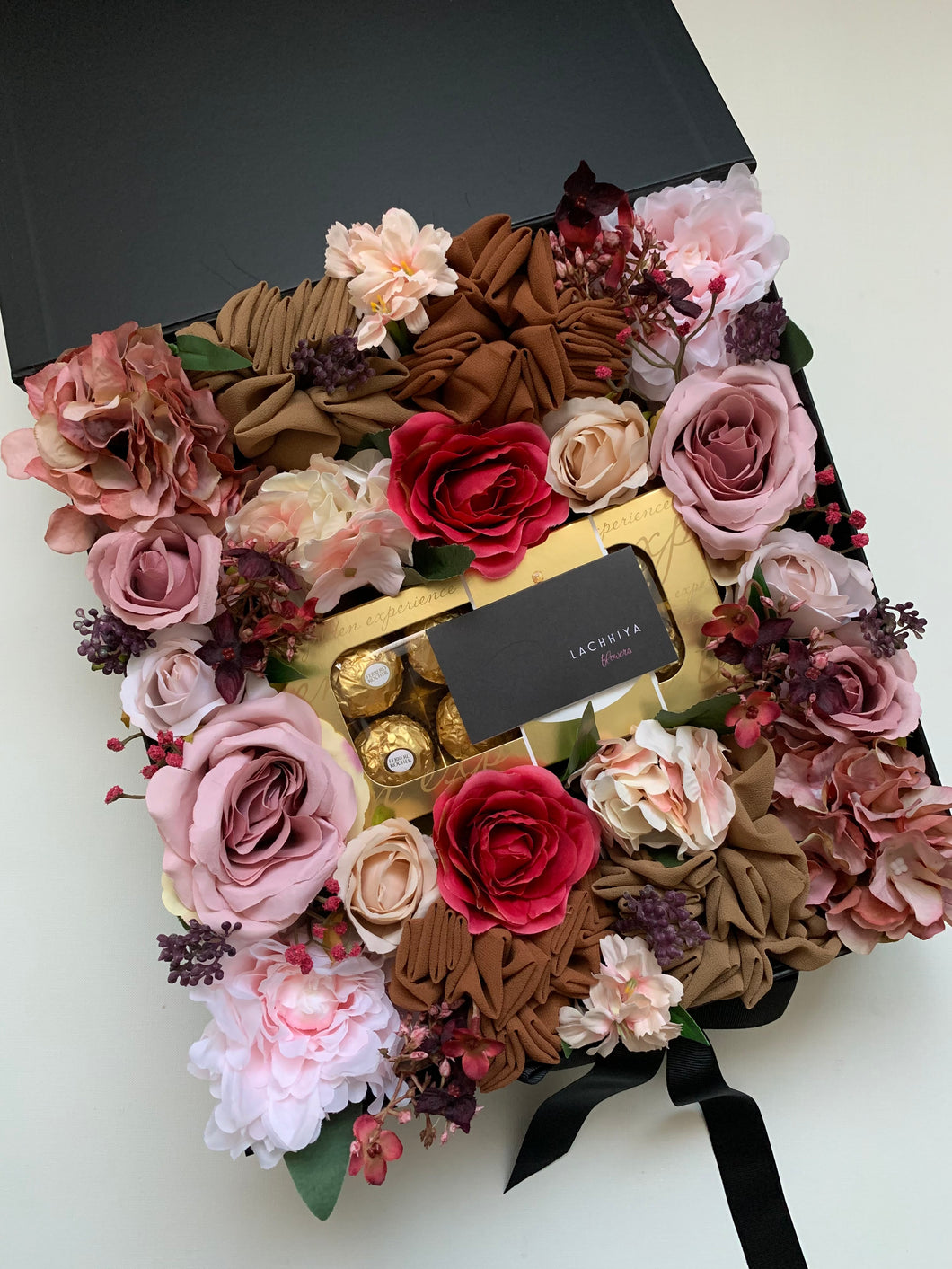 Flower box copper blush