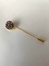 Load image into Gallery viewer, Lapel pin chocolate bronze
