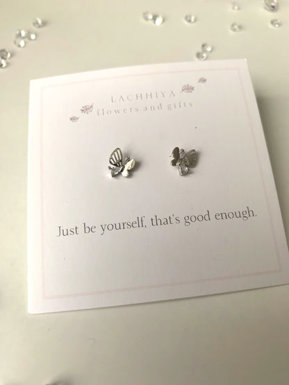 Butterfly earrings