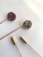 Load image into Gallery viewer, Cluster pins rose gold
