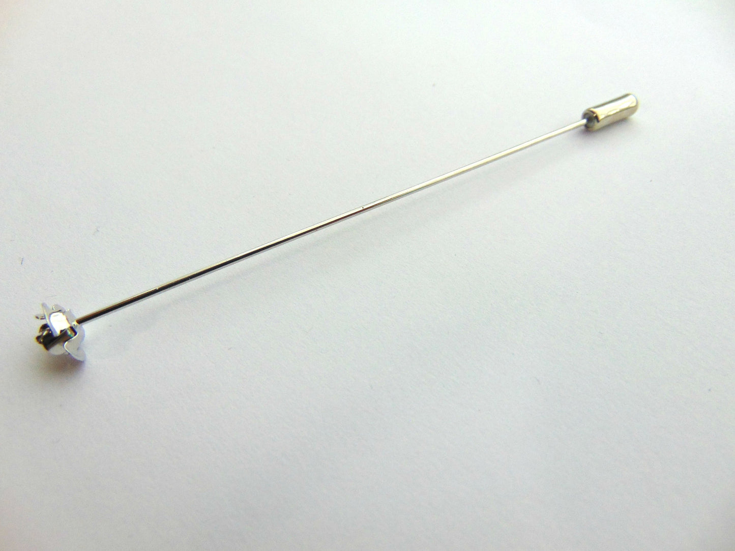 LONG ROSE FLOWER PIN
