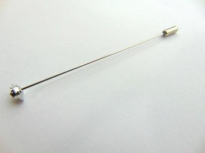 LONG ROSE FLOWER PIN