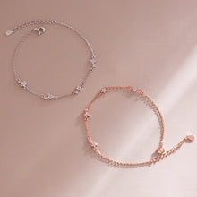 Load image into Gallery viewer, Thank you with rose gold stars
