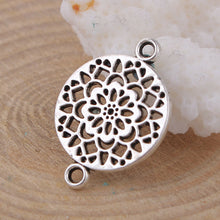 Load image into Gallery viewer, Thank you with floral charm
